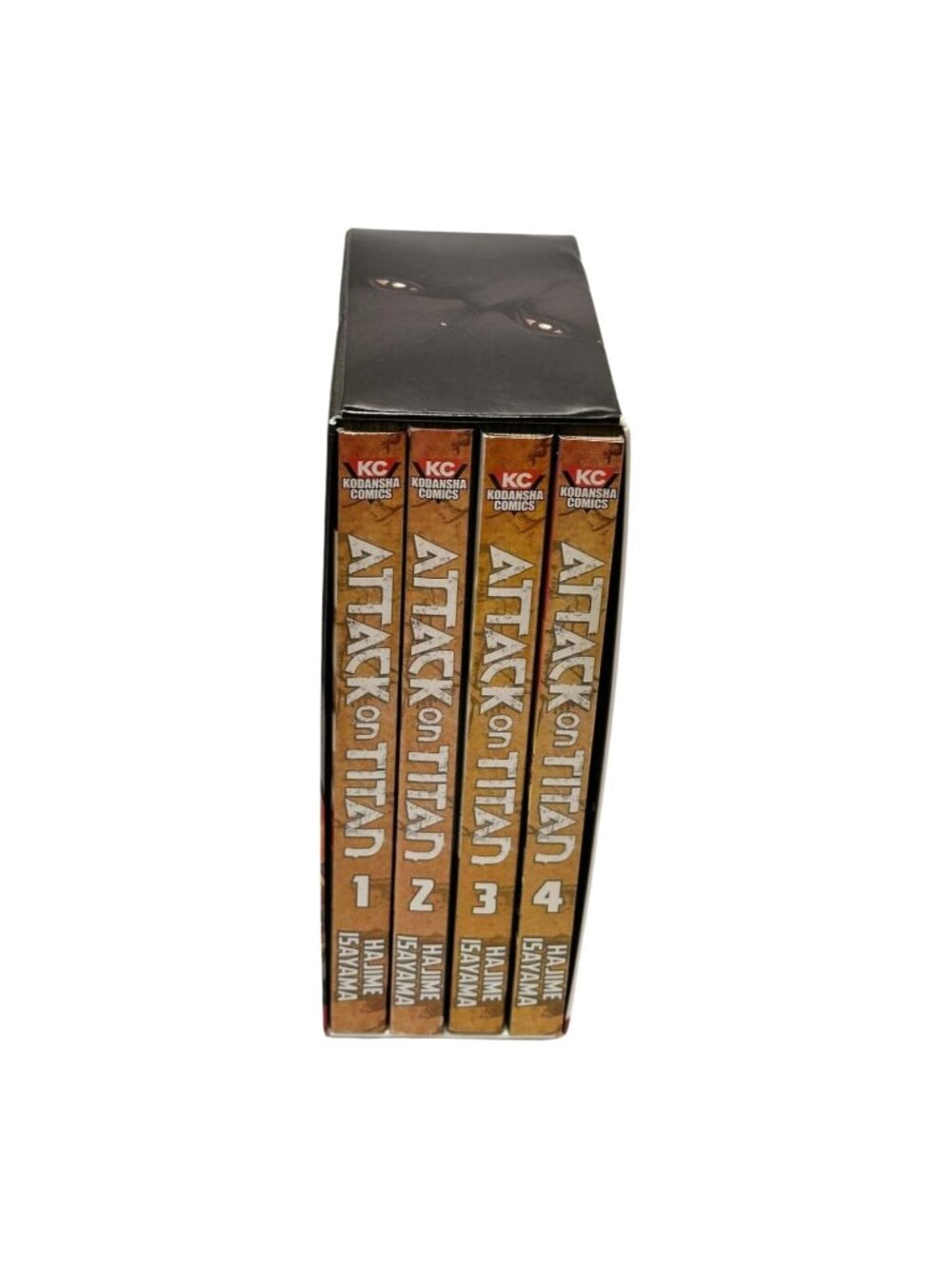 Attack on Titan The Beginning Manga Graphic Novel 4 Vol Box Set  1 2 3 4 PB